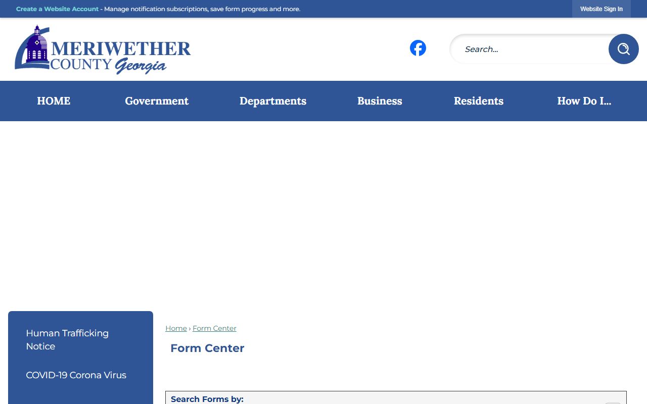 Meriwether County Jail inmate records open records form